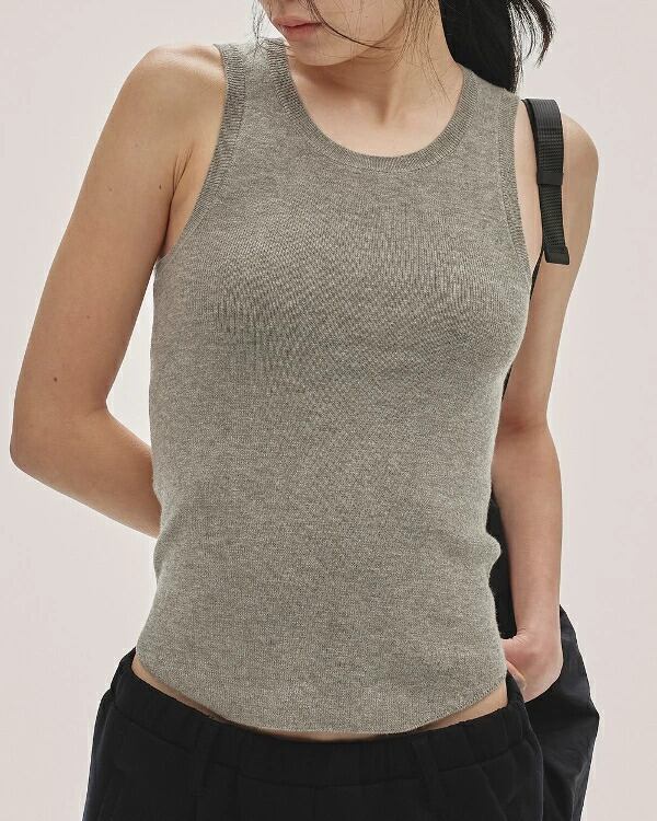 CAVEZA ROSSO カベサロッソ / アメリカンスリーブリブタンクトップ