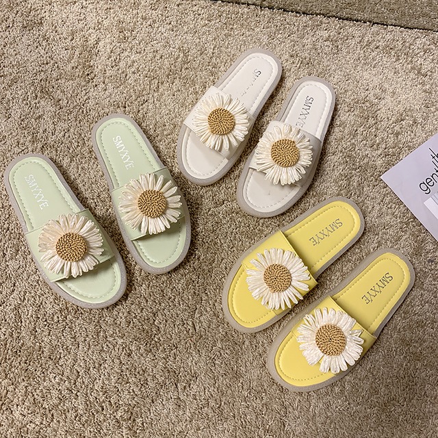 サンダルとスリッパレディースアウターウェア2020新しいバージョンのサマーネットレッドファッションソフトボトムオープントゥカジュアルフラワービーチサンダル 部族の婦人靴31404831120