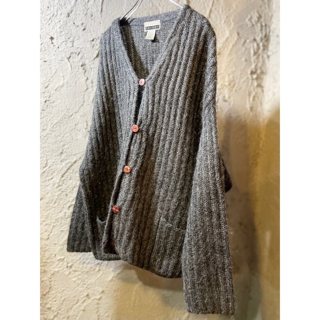 90's EXPRESS TRICOT モヘアニットカーディガン | 古着屋 Boogie