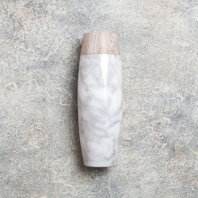 MARBLE BICOLOR VASE