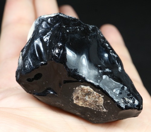 ユタ州産 オブシディアン 77,4g 原石 標本 OBS002 鉱物　パワーストーン　天然石