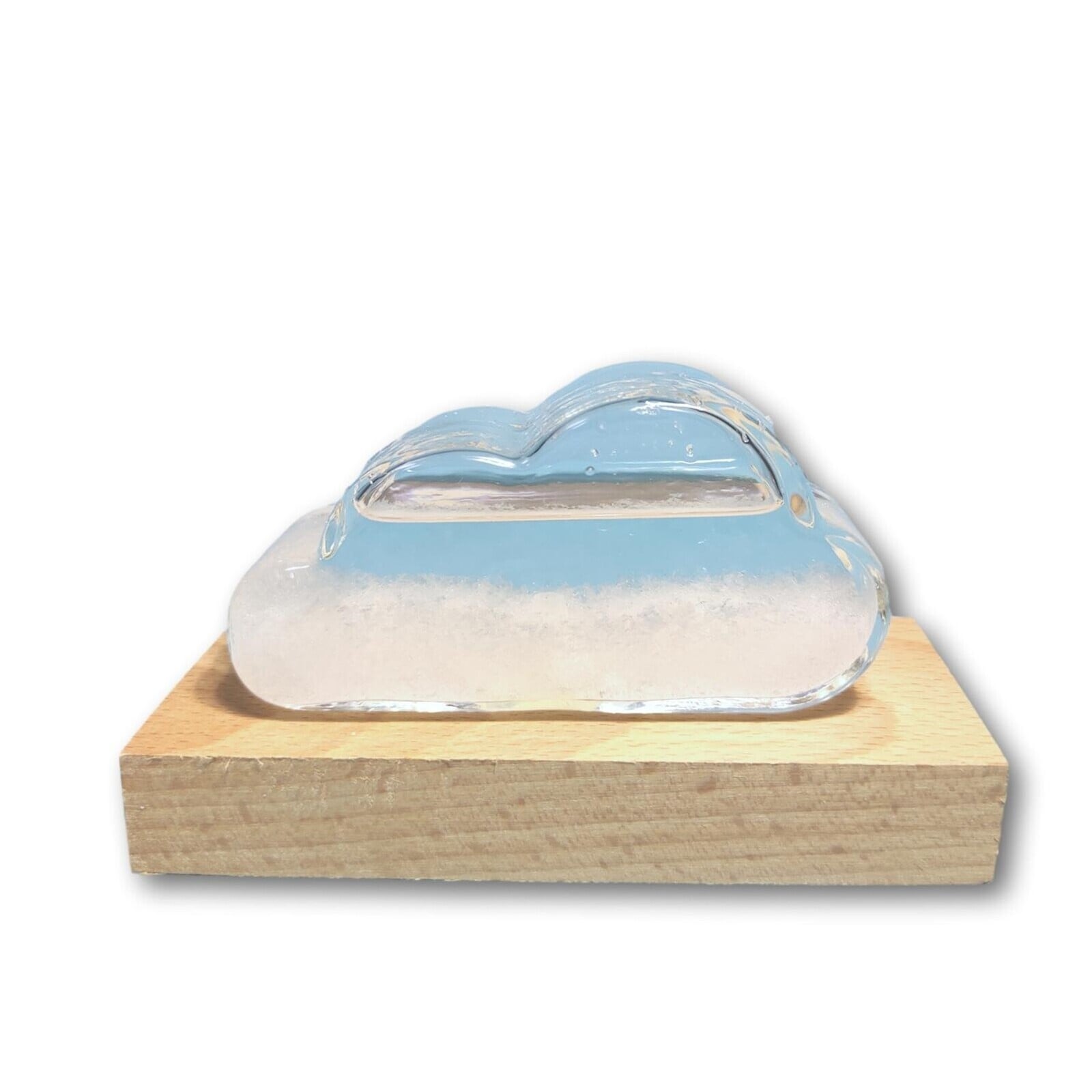 ストームグラス クラウド 雲 無字 white ベース付き | fullion storm