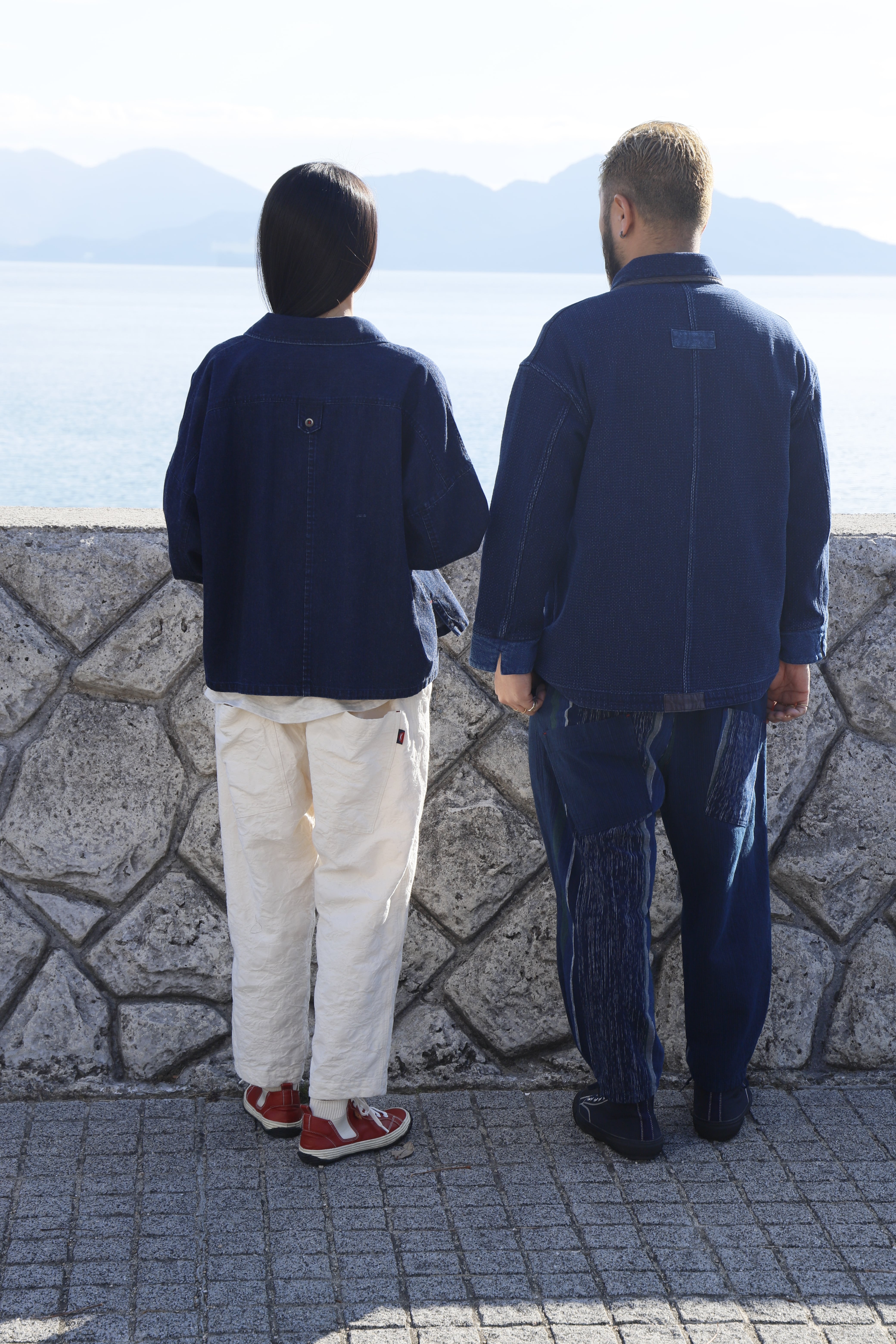 2025春夏カタログP3】JK-31 シャツジャケット（テンセルデニム