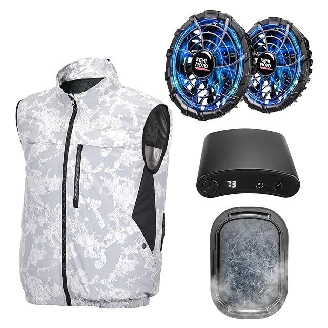 elemai] ペルチェベスト【2025夏新登場＆ペルチェ素子冷却技術】冷却