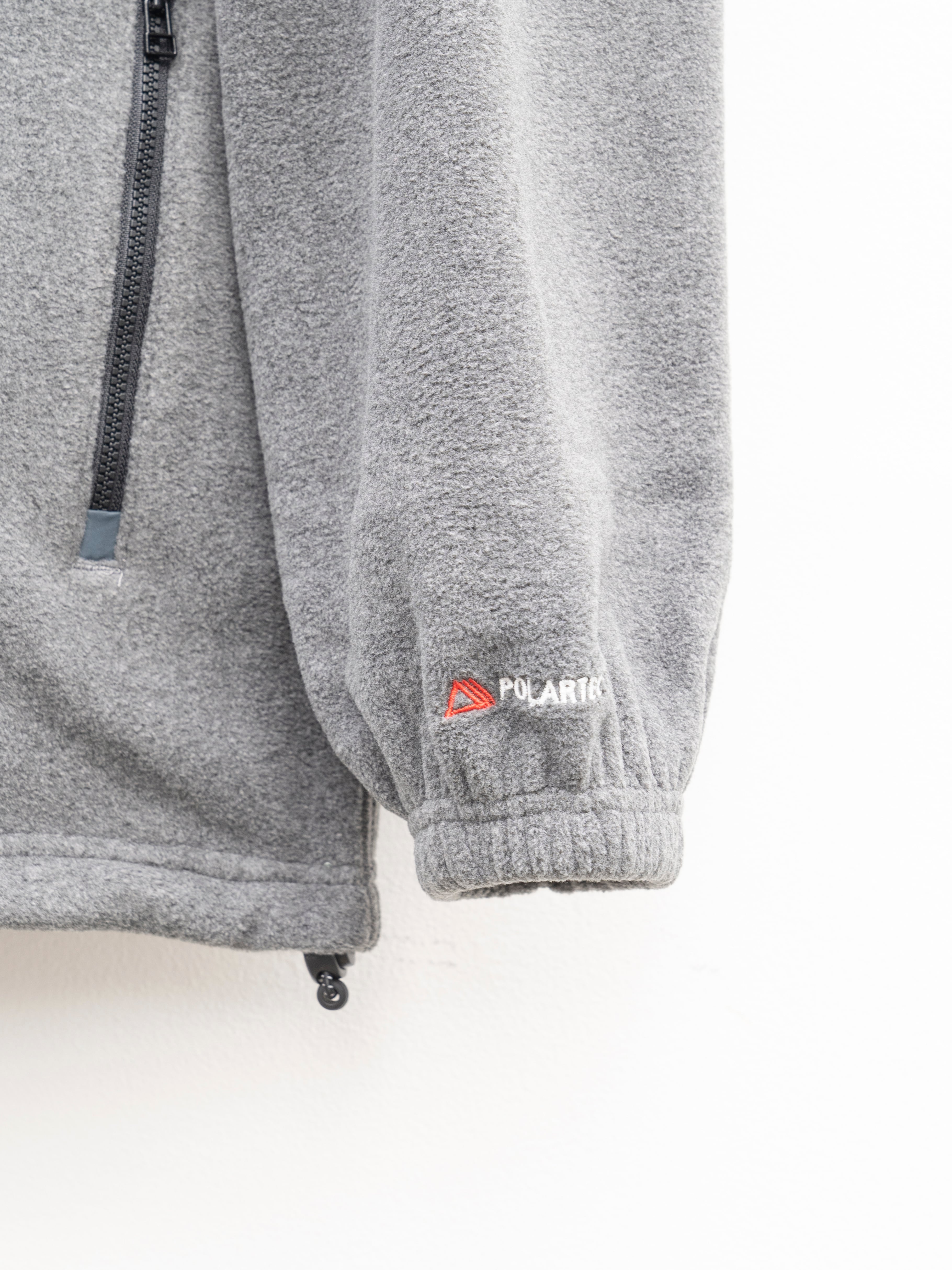 PWA POLARTEC RELAX P/O JACKET CHARCOAL P08C013-BZ04 | BEST PACKING 