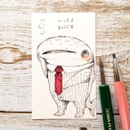 ジンベエザメの子*ドローイング