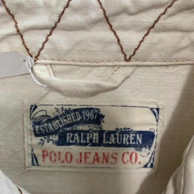Ralph Lauren Polo Jeans co. Jacket Cream | sorcierevintage