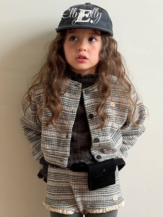 【 ELLY MOLLY / 予約 】Has wool cardigan