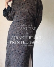02アジュラック 衣布mercerieタユタエ | HEIRLOOM別注 インドの布