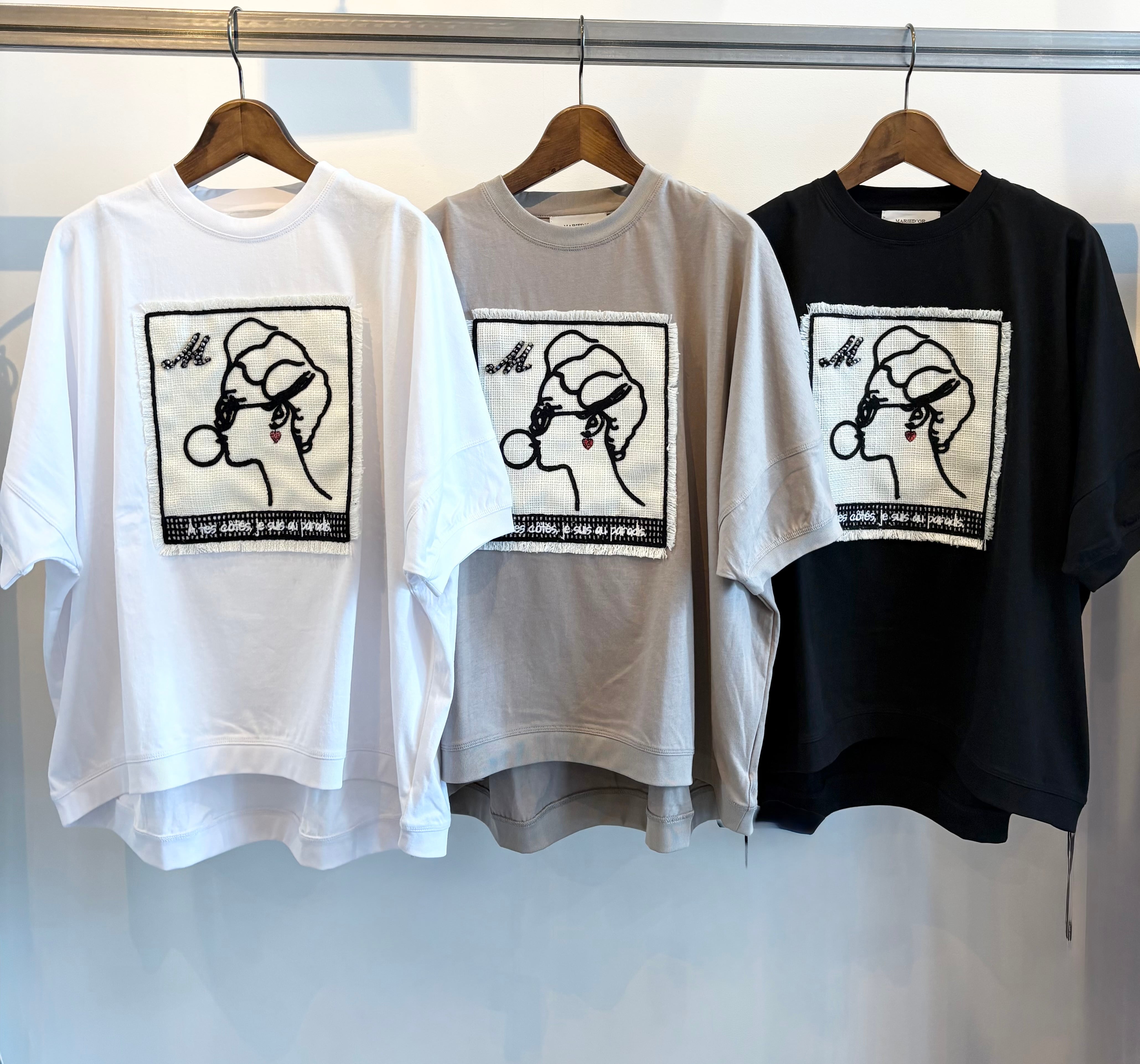 ポンチョ型ロゴTシャツ ayane【アヤン】 | KURUKURU大和高田店