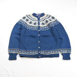SUNDT《Hand knitted》Nordic wool knit cardigan