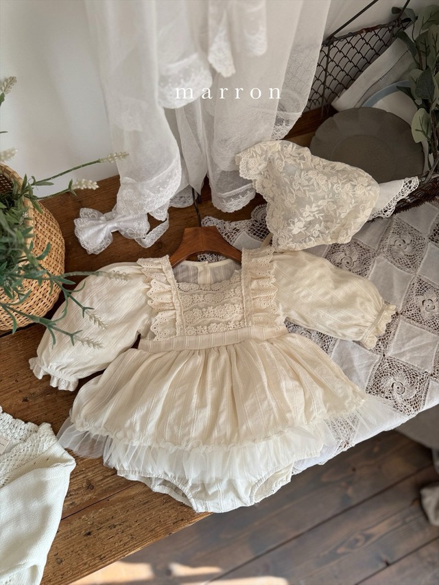 ラスト1 cream18M【即納】<marron>  Marhen suit