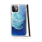 海雲 - 和風 強化ガラスiPhoneケース