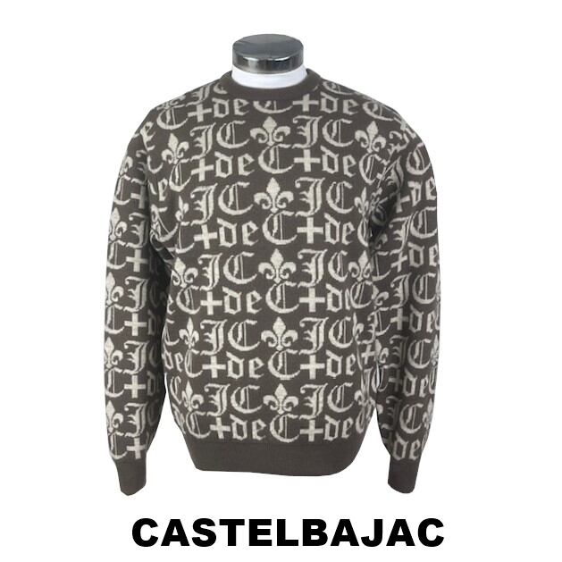 カステルバジャック CASTELBAJAC クルーネックセーター 7215161101-2