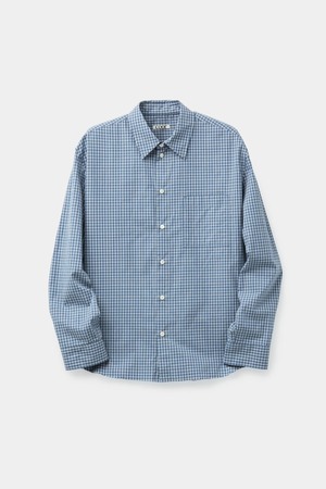 [COOR][WOMEN] Cut-Off Alternative Check Shirt (Blue) 正規品 韓国ブランド 韓国通販 韓国代行 韓国ファッション クール クーア クアー 日本 店舗