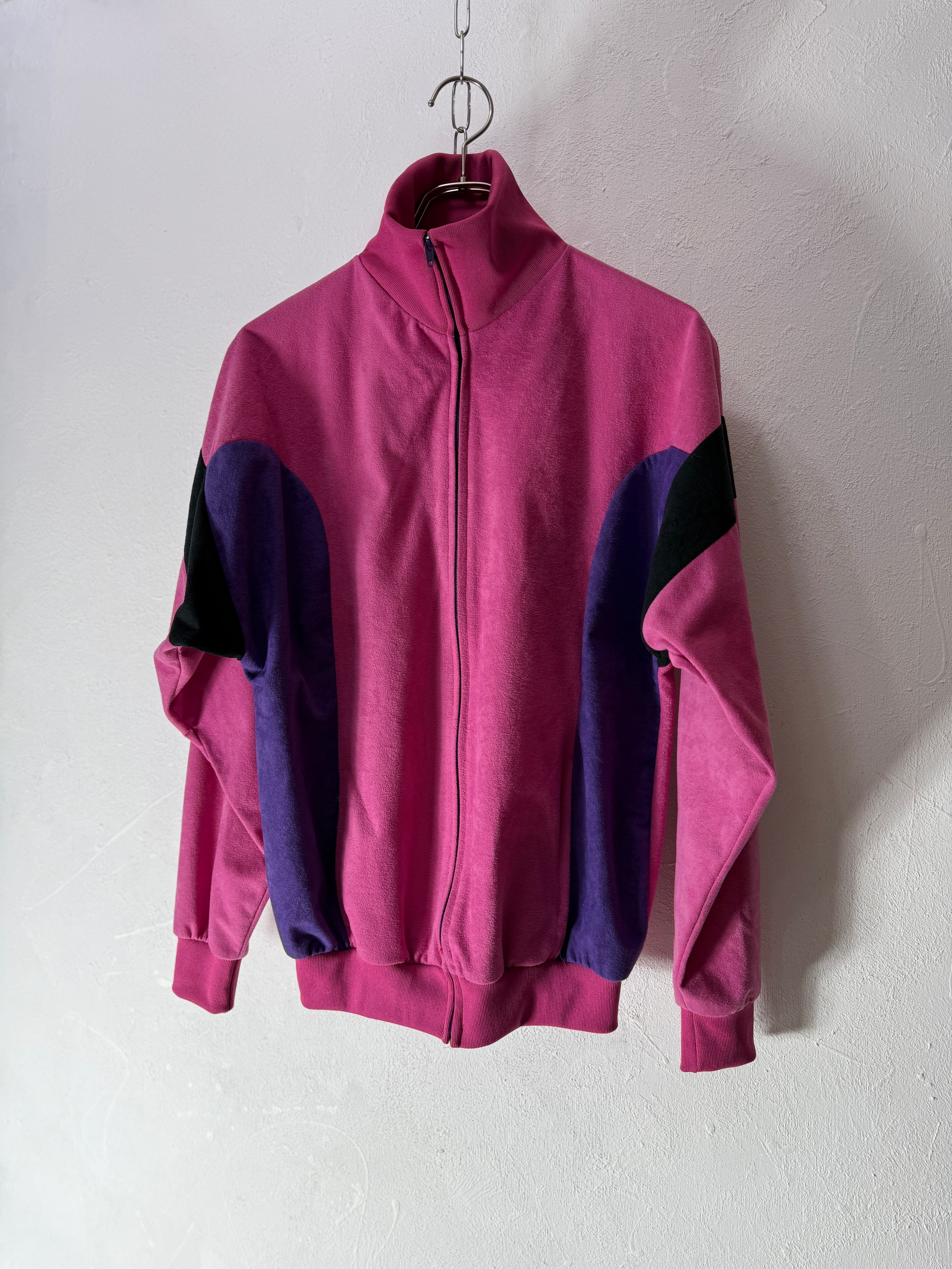 90’s Eur Suede-Touch Track Jacket