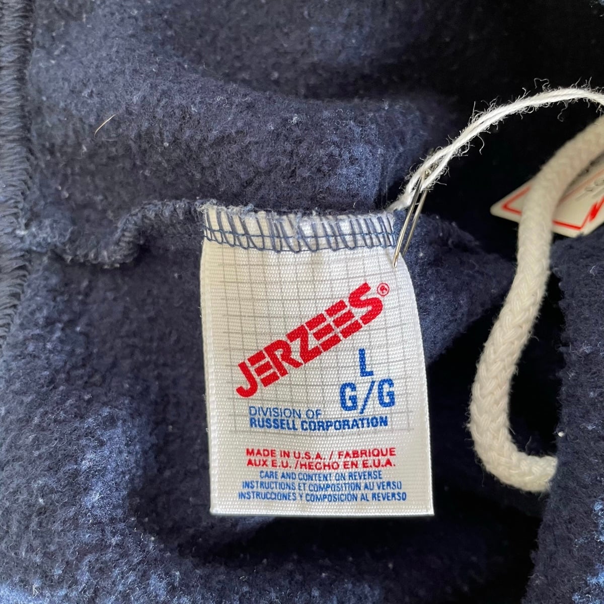 90s USA製 JERZEES 無地 スウェット XL バーガンディ 裏起毛