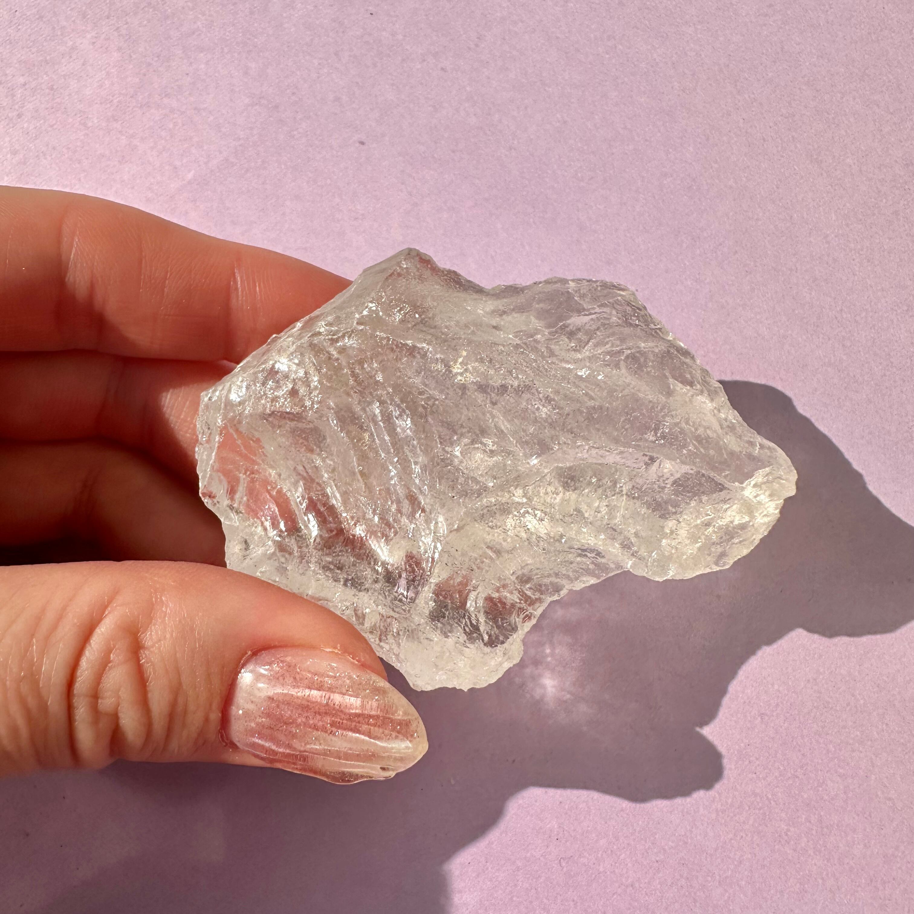 パロサント立てかけ用】マダガスカル産ロッククリスタル（水晶） / 4 