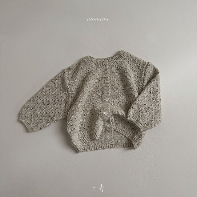即納 90cm LAST 1 -  vanilla knit cardigan [ atomeme ]