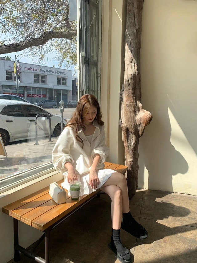 (OUNCE) henna half zipup fleece/ 2color