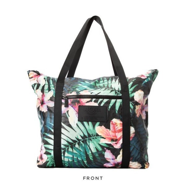5058035 アロハコレクション トートバッグ レディース マルチカラー タイベック Wlfp Hoffman Wave Wilder California Zipper Tote Aloha Collection Beachdays Okinawa