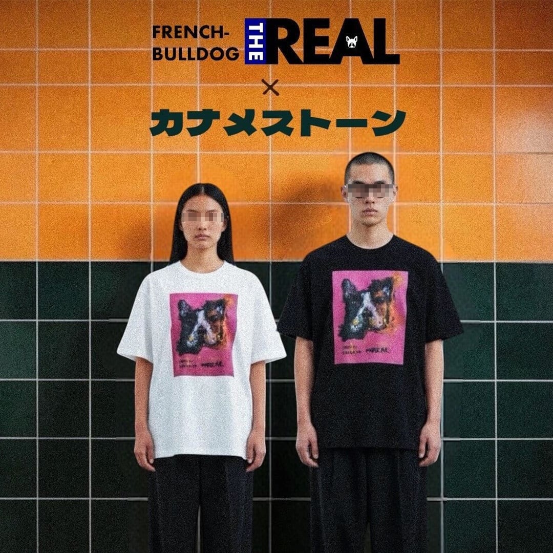 カナメストーン × フレブルザリアル 】Collab Oversized Tee（WHITE