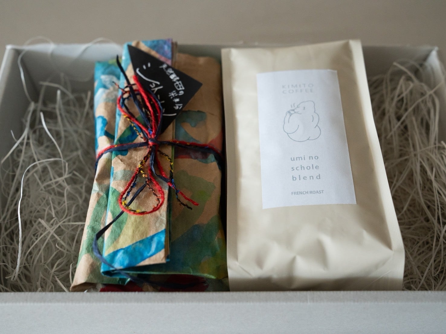 天然酵母の米粉ショコラシュトーレン&湖のスコーレオリジナルブレンドコーヒー豆セット