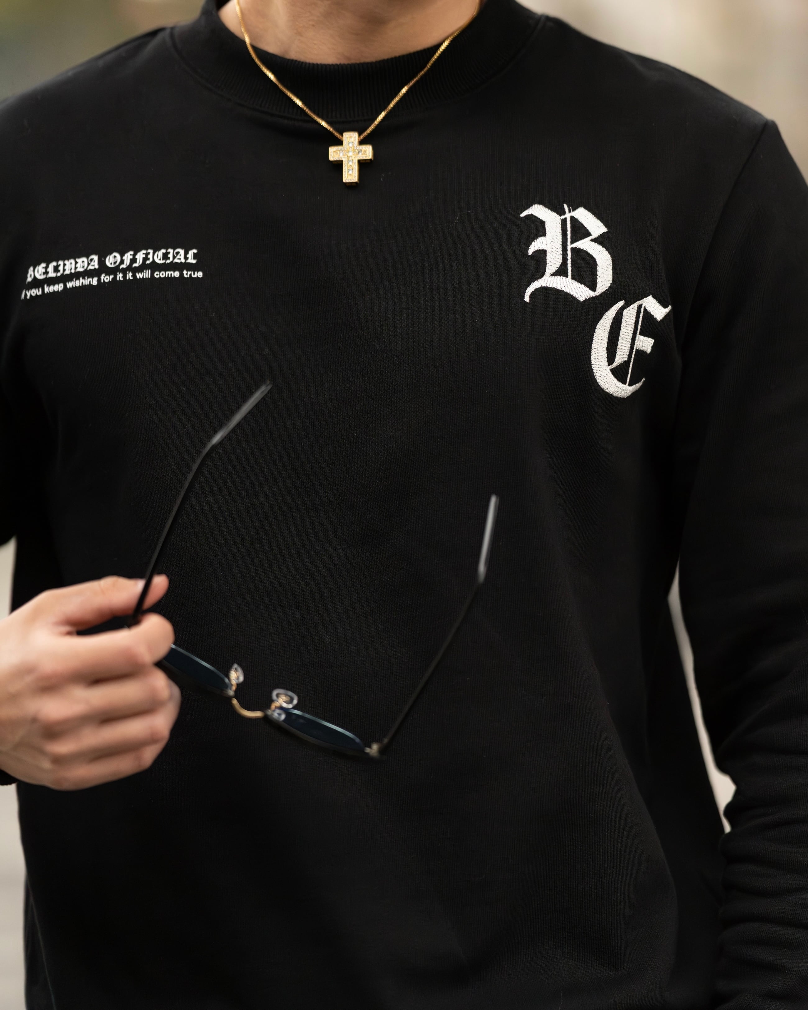 BELINDA TECHNIQUE PREMIUM SWEAT BLACK【BEL25-010】 | BELINDA OFFICIAL