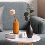 4個セラミック花瓶 マルチカラー花瓶 ファームハウス テーブル装飾 コーヒーテーブル シェルフ ダイニングルーム モダン ホームデコレーション