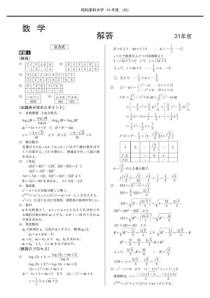 2021年度　私立薬学部入試問題と解答　7.昭和薬科大学