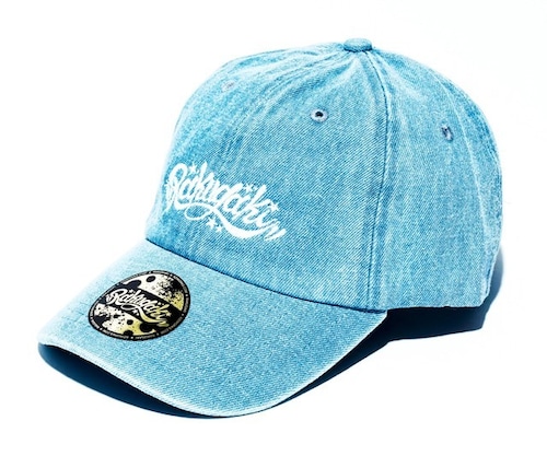 RAKUGAKI Denim Dad Cap Blue