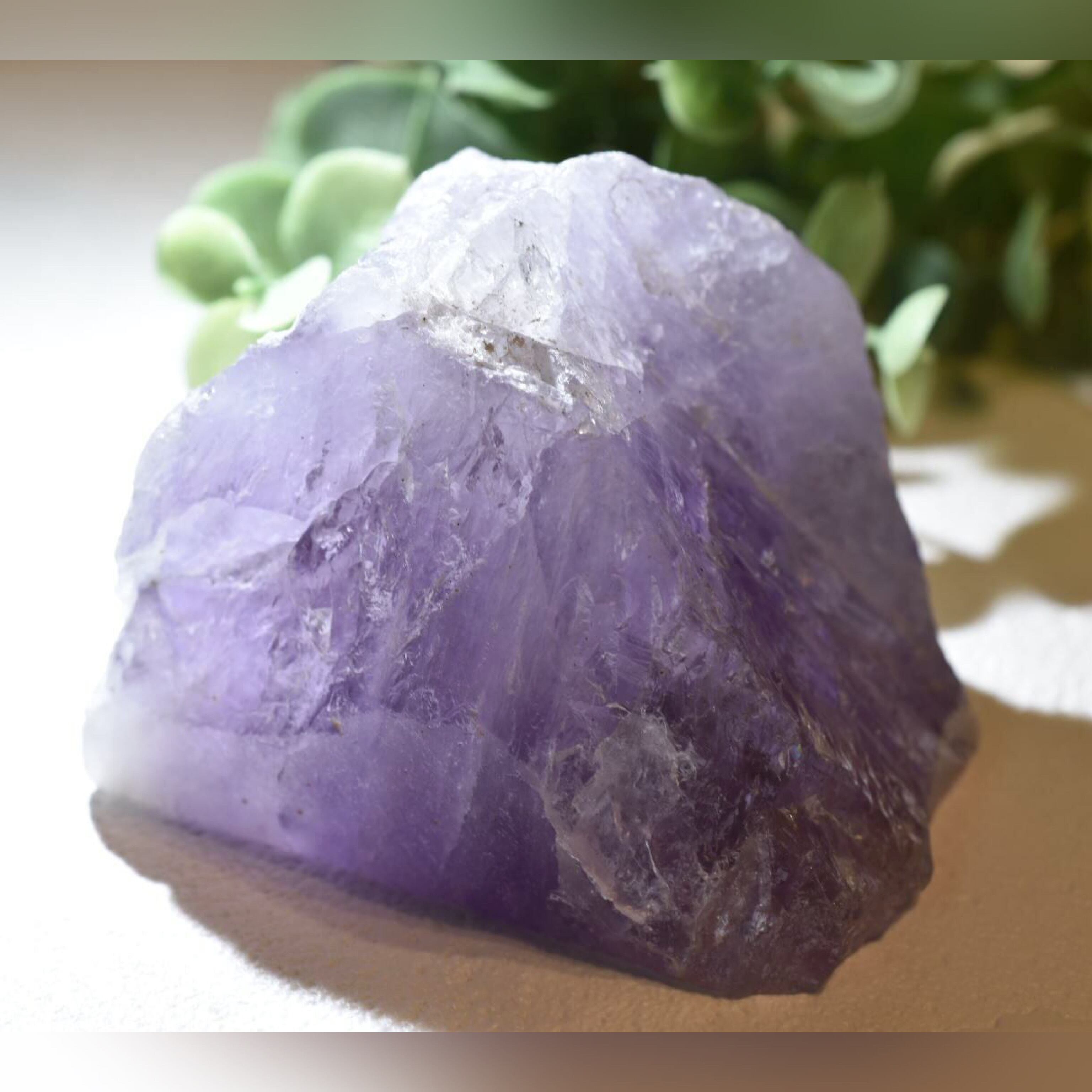 ラベンダーアメシスト 原石 ブラジル産 I-13