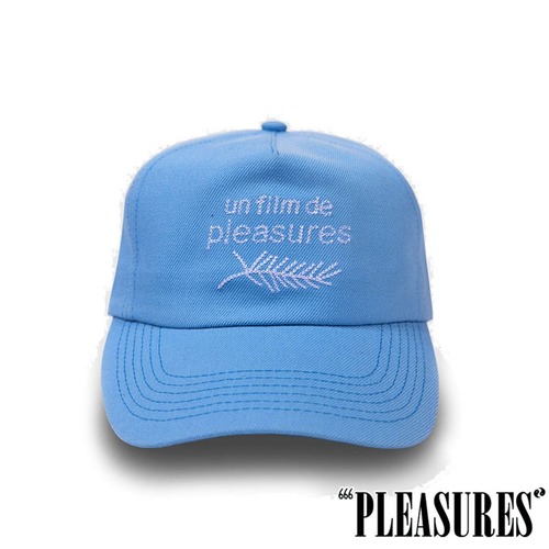 【PLEASURES/プレジャーズ】FILM SNAPBACK キャップ / BLUE / SU26-14231