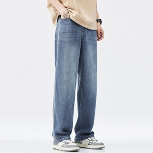 【W28-W40】Lyocell Denim Pants / リヨセル デニム パンツ