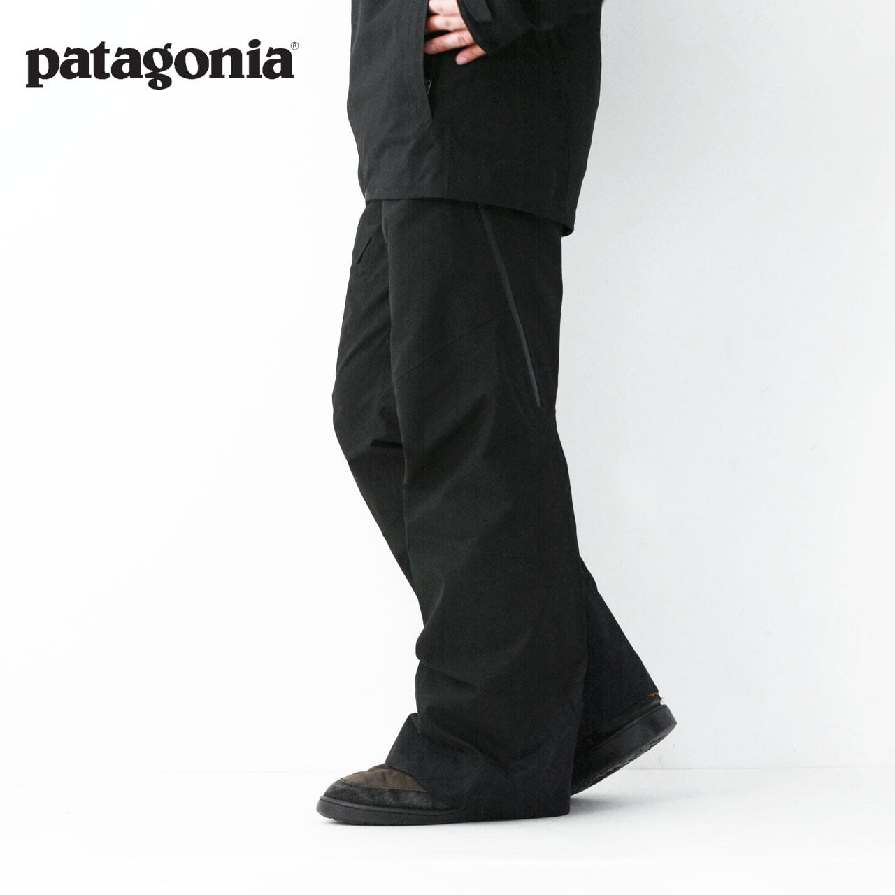 patagonia パウダーボウルパンツ GORE-TEX ブラック XL