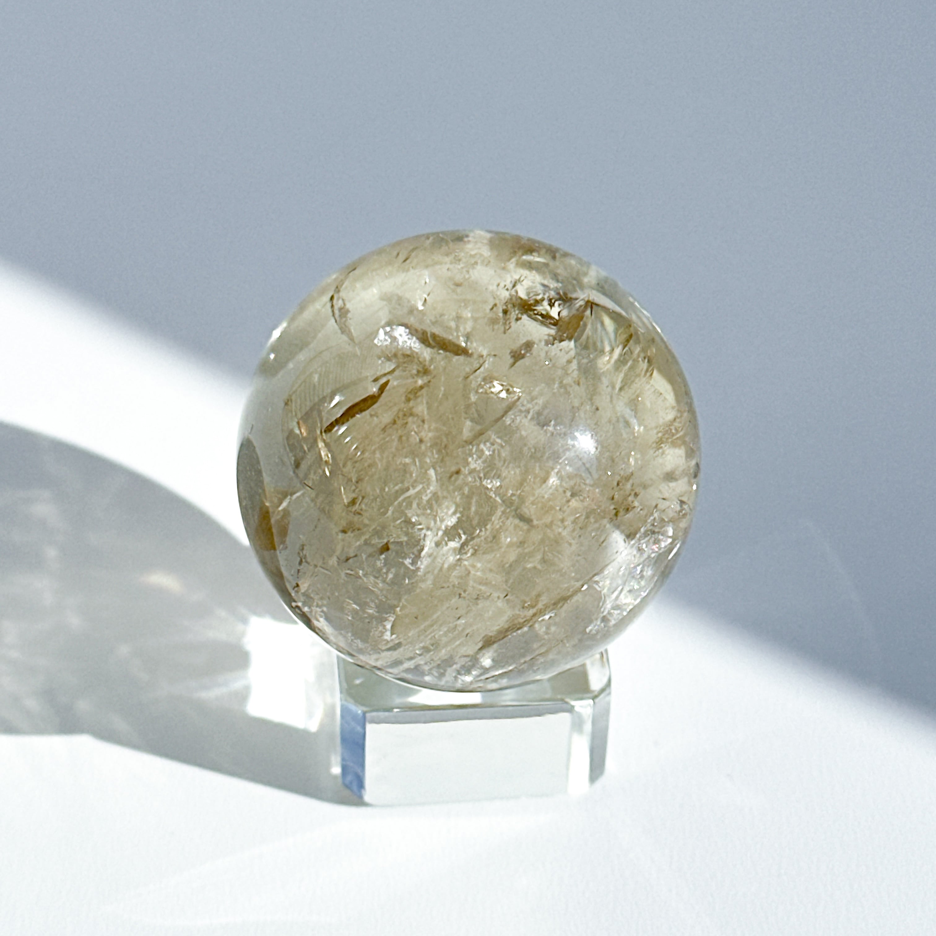 シトリン（黄水晶） スフィア13 ◇ Citrine ◇ 天然石・鉱物