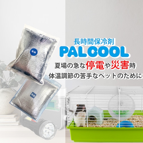 期間限定！8月31日まで！【送料無料】真夏でも28℃以下を約４時間維持保冷剤　PALCOOL　ーパルクールー　【４時間タイプ】２パック入り