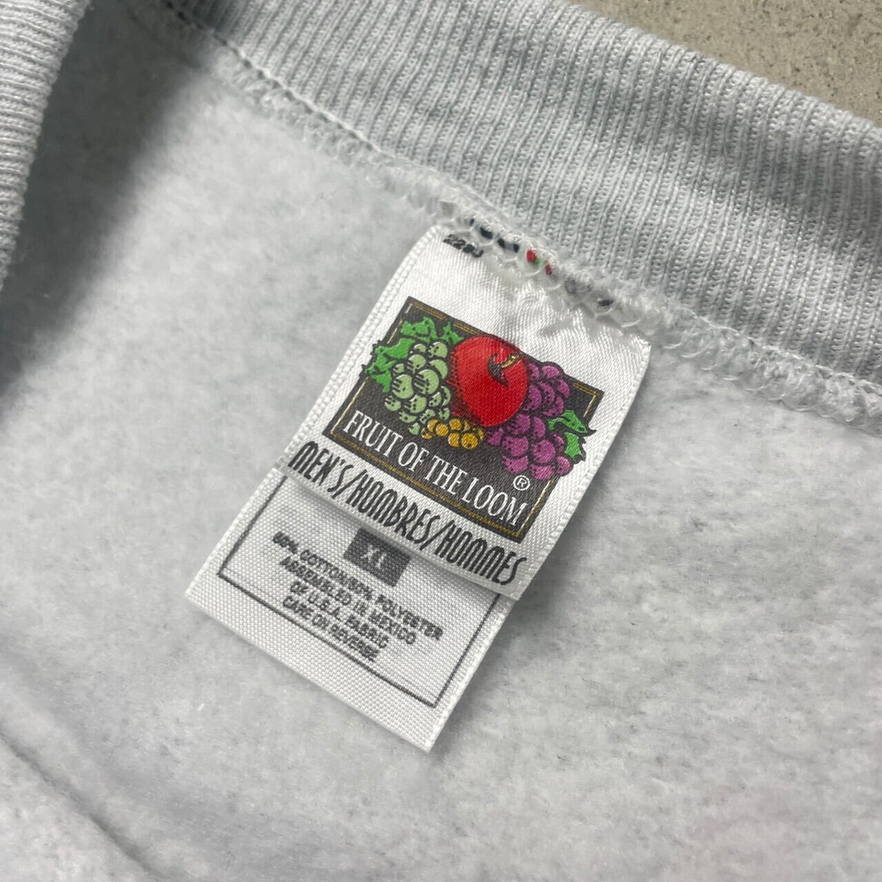 00年代 FRUIT OF THE LOOM ラグランスウェットシャツ ブランク
