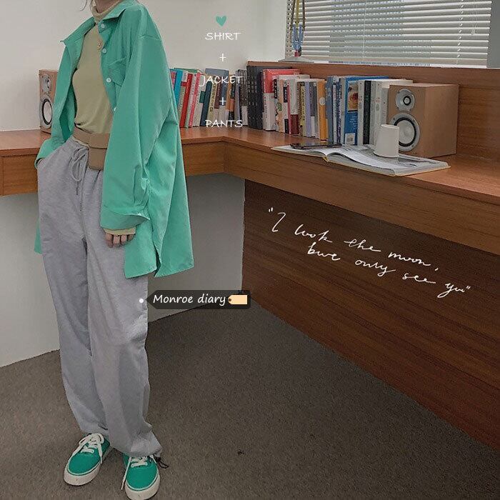 カジュアルオータムウィンタースタイルスリムシャツ パンツ 秋物 冬物 モンロー65716138832