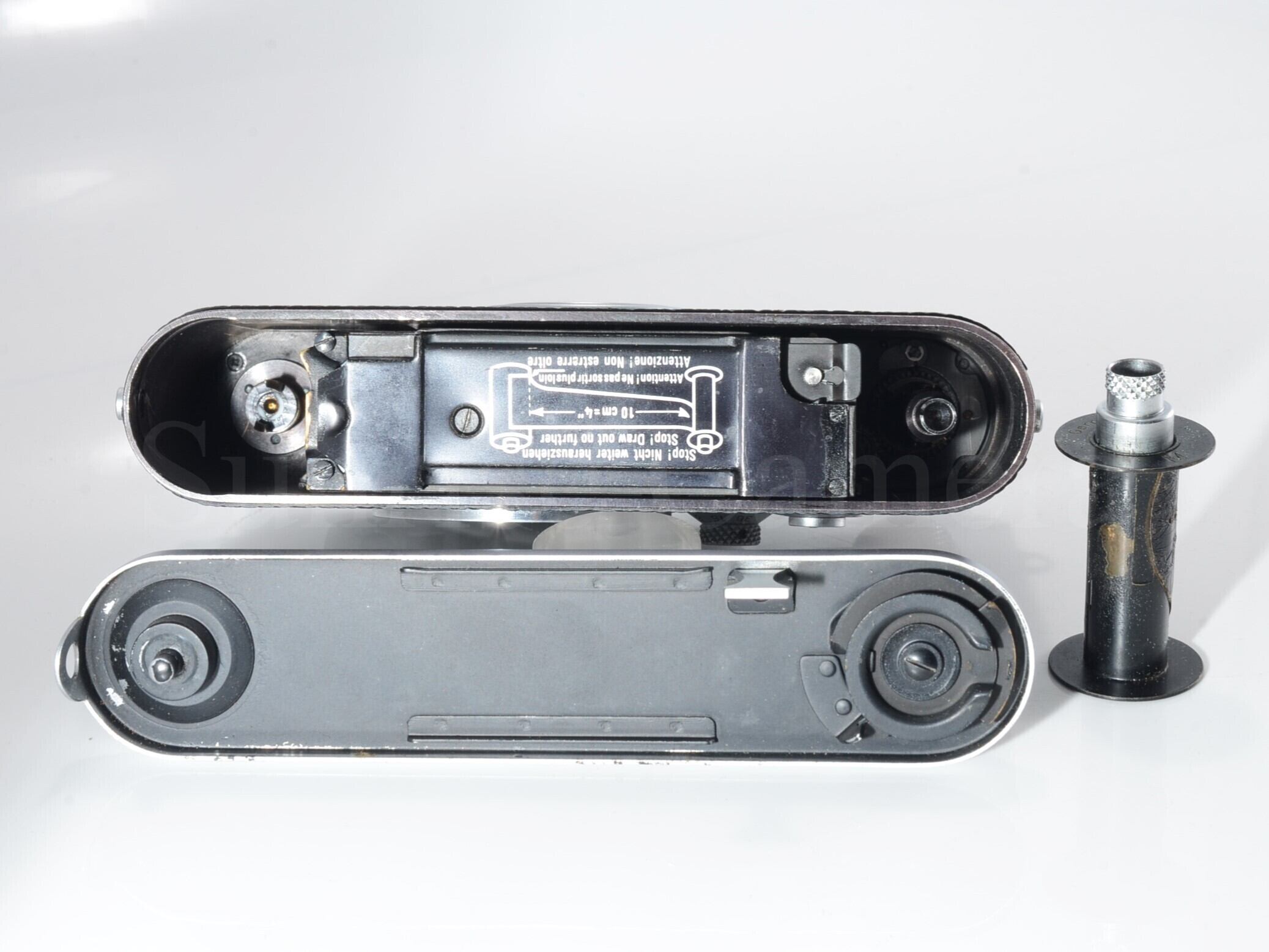 Leica IIIg ボディ 革ケース付 オーバーホール済 ライカ バルナック
