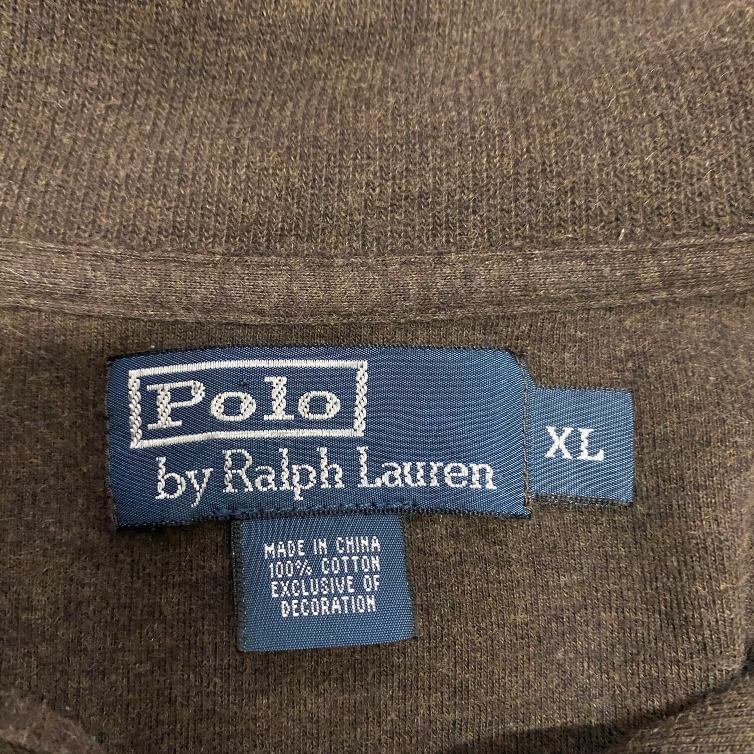 Polo by Ralph Lauren ポロバイラルフローレン ハーフジップ リブ