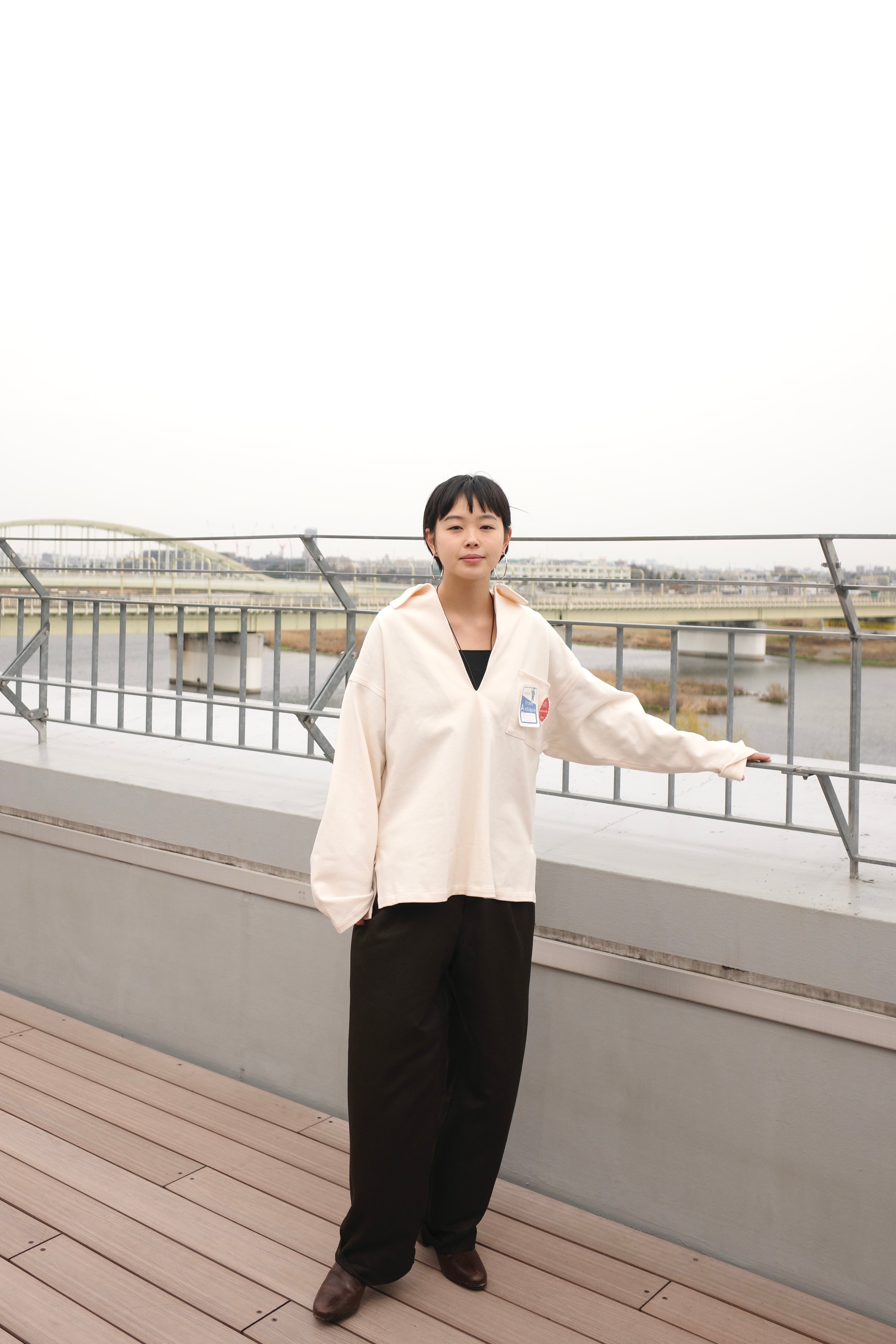 from_Antique × Fruit of the Loom French Fisherman Smock | from_antique