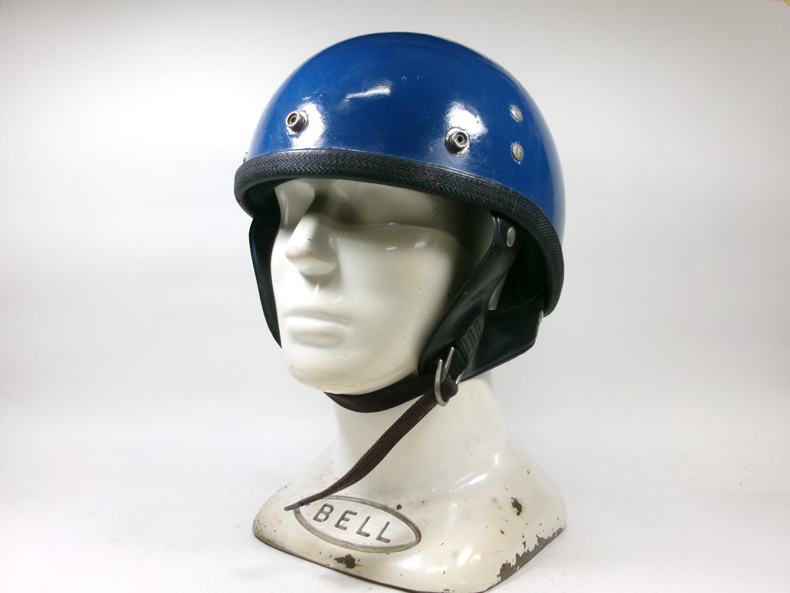60s BUCO PROTECTOR ハーフヘルメット 目深加工済み M 純正イヤー