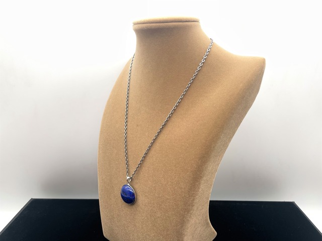 シルバーペンダントトップ（ラピスラズリ）