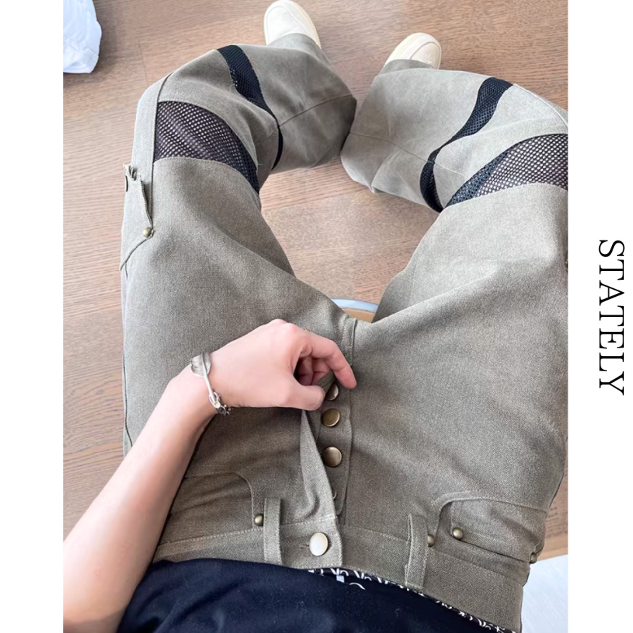 Utility Cargo ワイドメッシュPants_B132・画像15