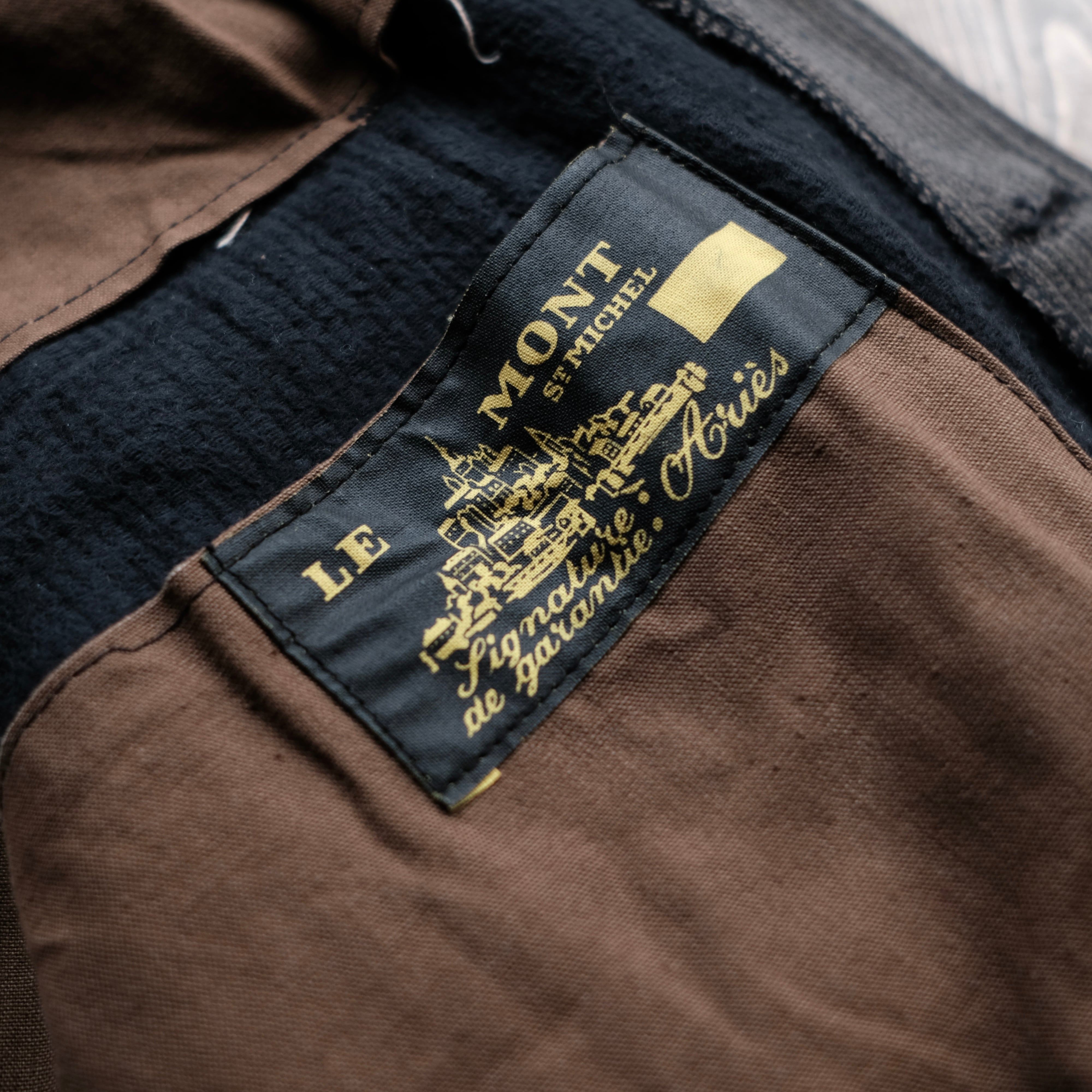 50s~60s LE MONT ST MICHEL PIQUE HUNTING JACKET | safarionline