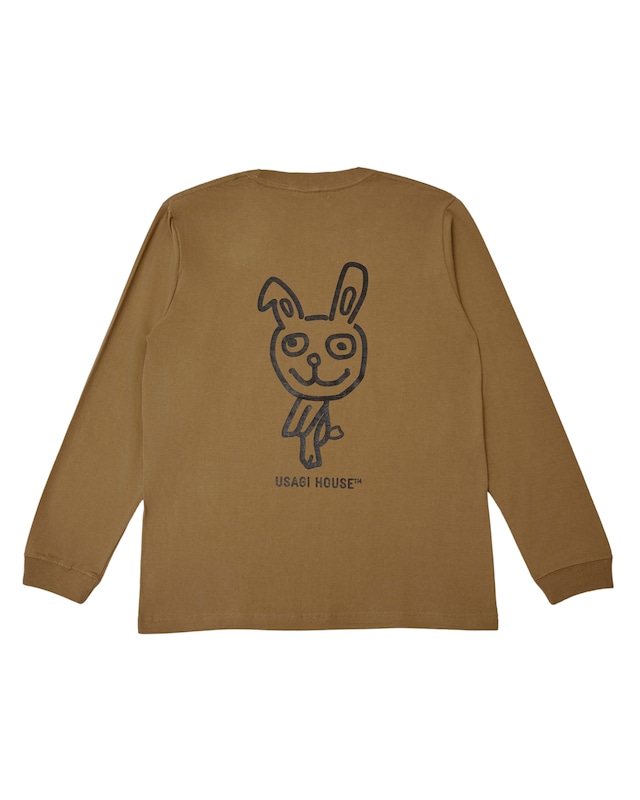 USAGI LONG SLEEVE TEE WHITE USAGI LONG SLEEVE TEE WHITE
