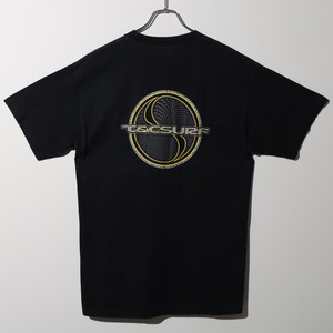 美品 L 90s USA 陰陽 T&C Surf サーフTシャツ ブラック 黒