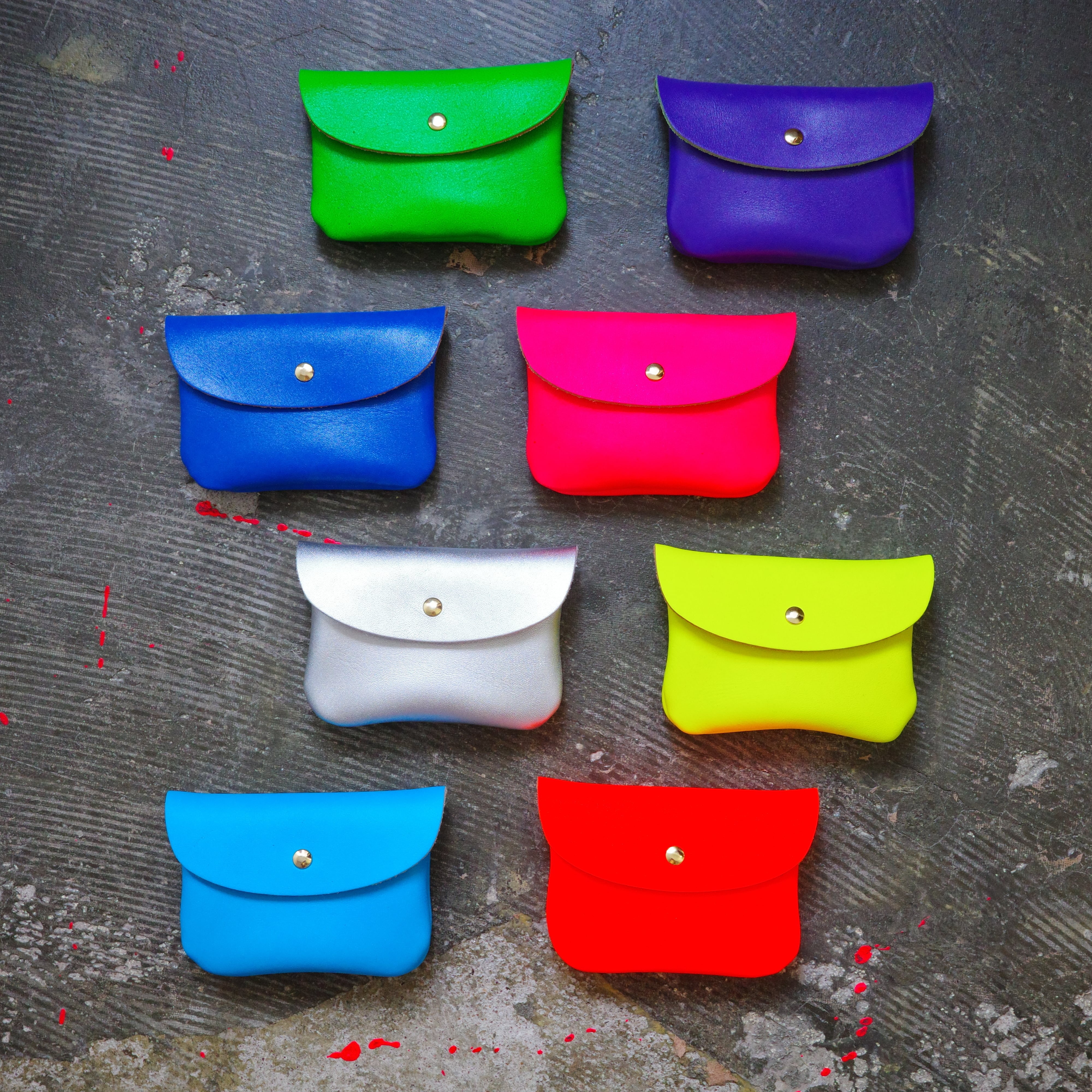 STARLETS スターレッツ ネオンレザー マルチケース カードケース