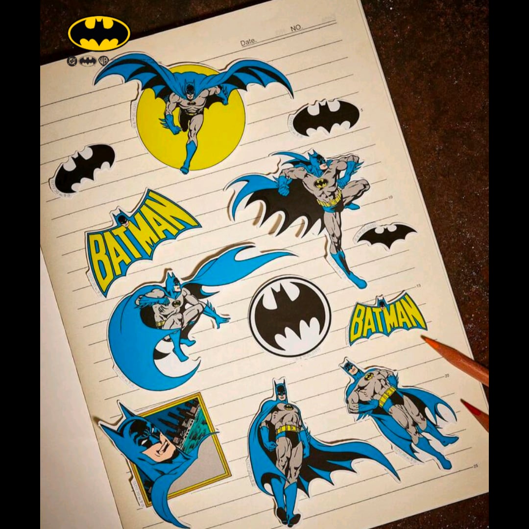 送料無料!【 BATMAN / バットマン 】STICKER(ステッカー)47枚SET 〚アメリカン雑貨 アメトイ〛